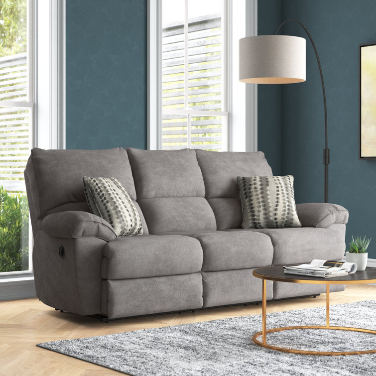 Lark Manor Anaika 89" Pillow Top Arm Reclining Sofa & Reviews Wayfair